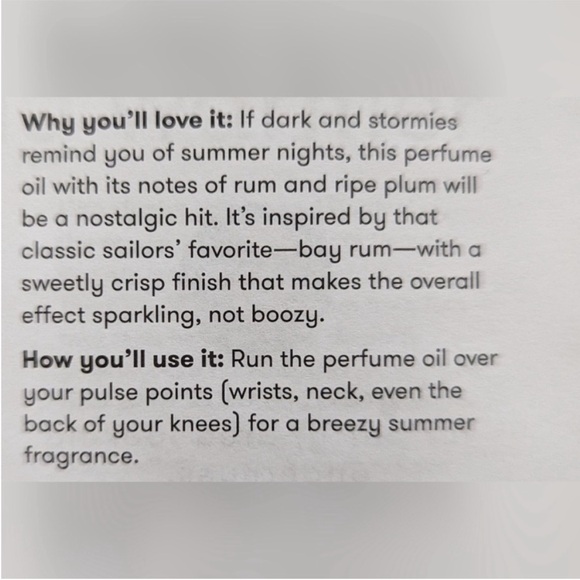 Malin + Goetz Dark Rum Rollerball Perfume Oil - Picture 2 of 2